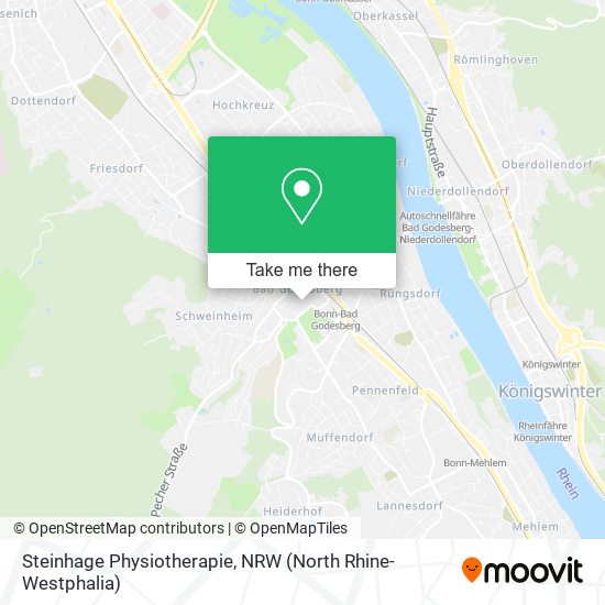 Steinhage Physiotherapie map
