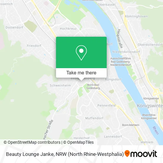 Карта Beauty Lounge Janke