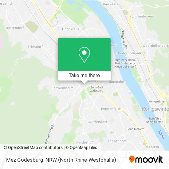 Карта Mez Godesburg