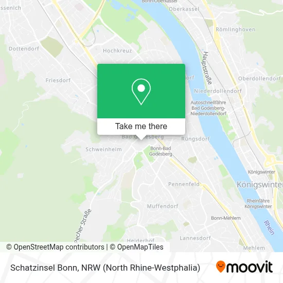 Schatzinsel Bonn map