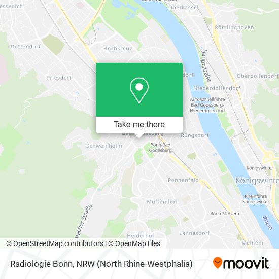 Radiologie Bonn map