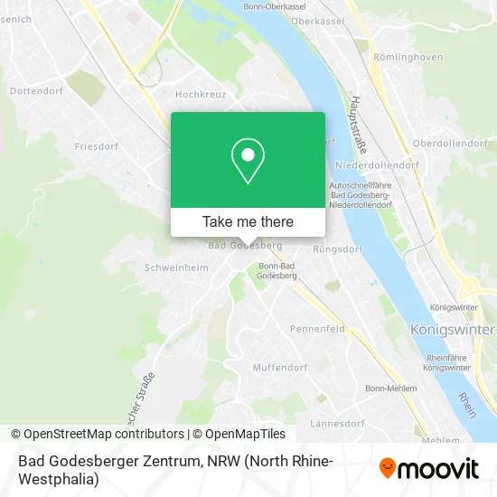 Карта Bad Godesberger Zentrum