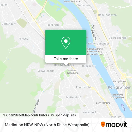 Карта Mediation NRW