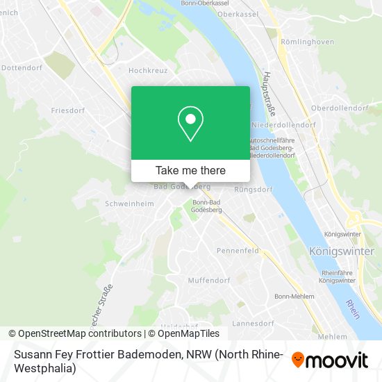 Susann Fey Frottier Bademoden map