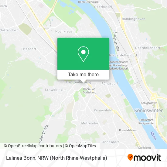 Карта Lalinea Bonn