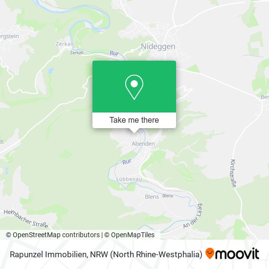 Rapunzel Immobilien map
