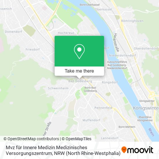 Mvz für Innere Medizin Medizinisches Versorgungszentrum map