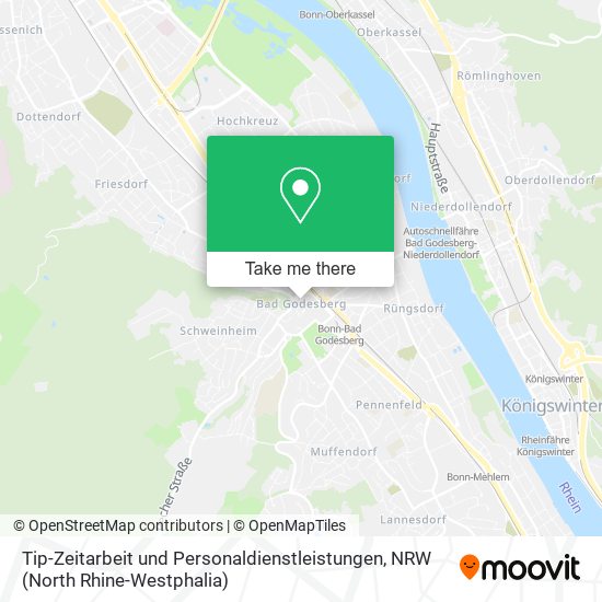 Tip-Zeitarbeit und Personaldienstleistungen map