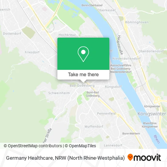 Germany Healthcare map