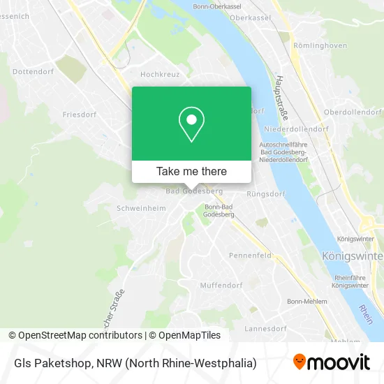 Карта Gls Paketshop