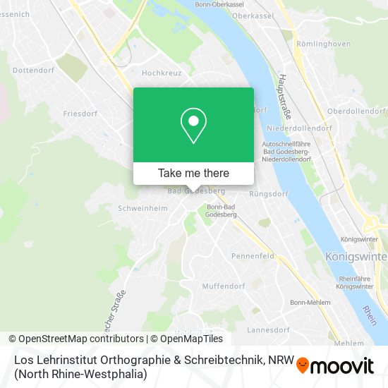 Los Lehrinstitut Orthographie & Schreibtechnik map