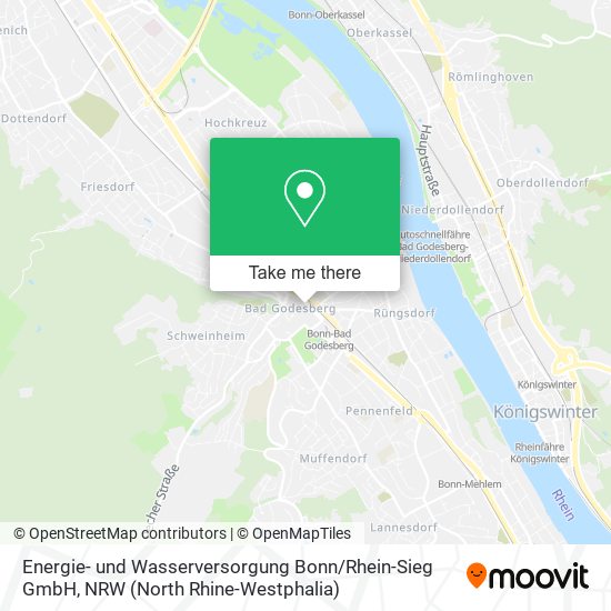 Energie- und Wasserversorgung Bonn / Rhein-Sieg GmbH map