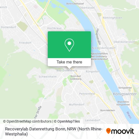 Recoverylab Datenrettung Bonn map