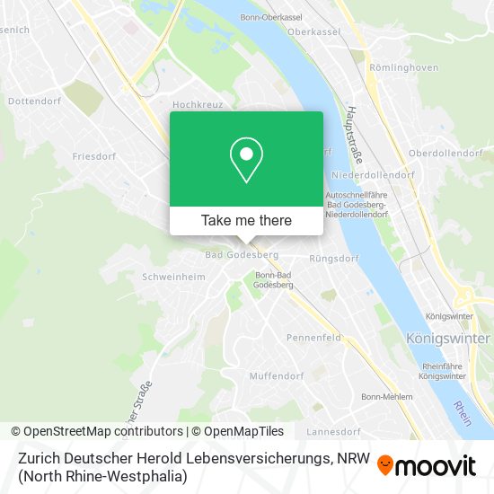 Zurich Deutscher Herold Lebensversicherungs map