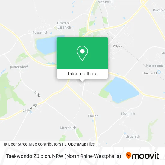 Карта Taekwondo Zülpich