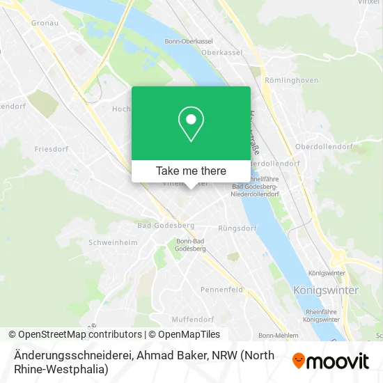 Карта Änderungsschneiderei, Ahmad Baker