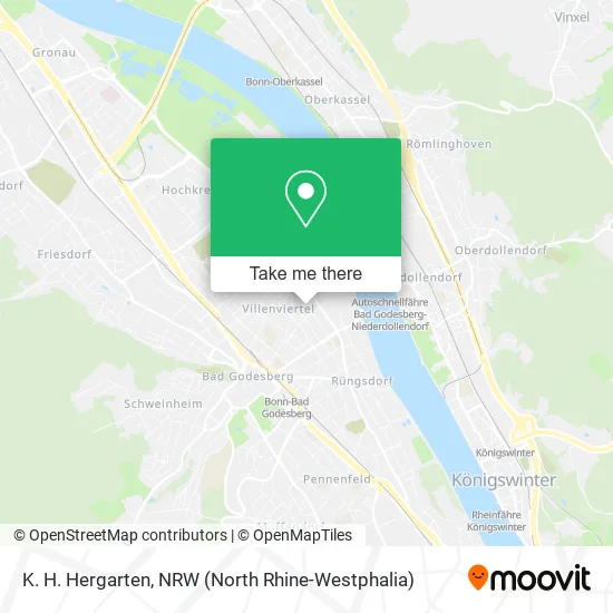 Карта K. H. Hergarten