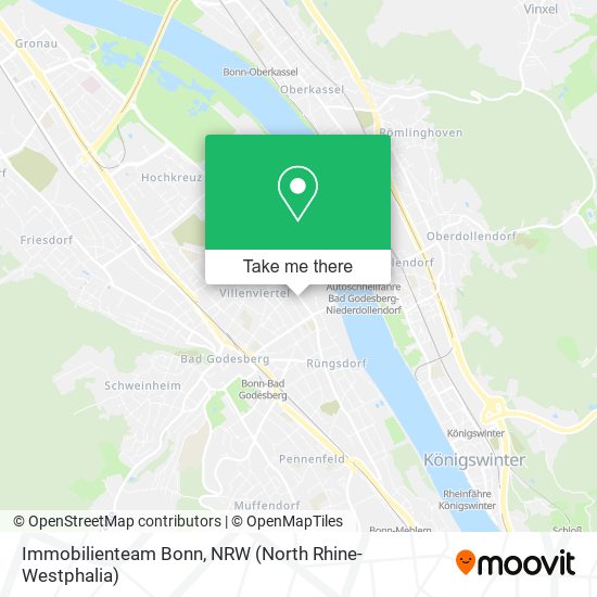 Immobilienteam Bonn map