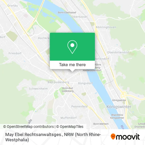 Карта May Ebel Rechtsanwaltsges.