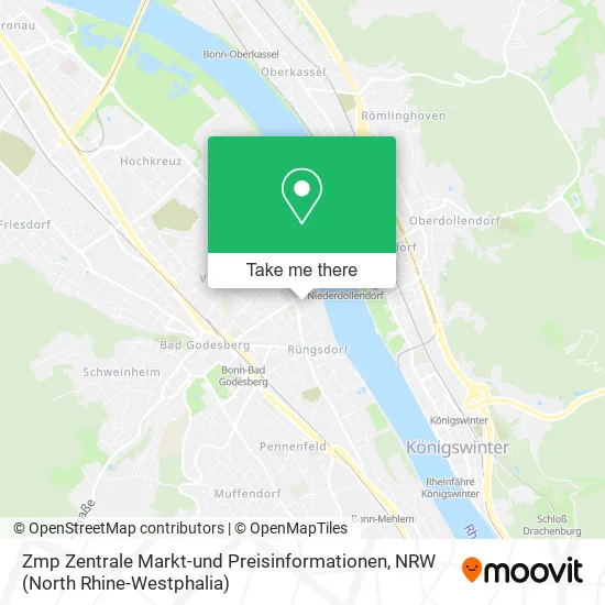 Карта Zmp Zentrale Markt-und Preisinformationen