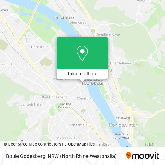 Карта Boule Godesberg