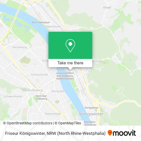 Карта Friseur Königswinter
