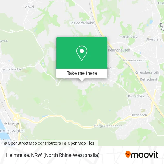 Карта Heimreise