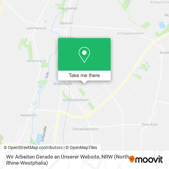 Карта Wir Arbeiten Gerade an Unserer Website