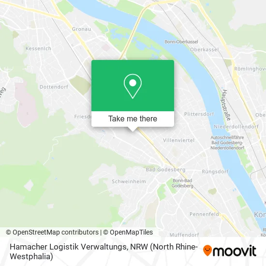 Карта Hamacher Logistik Verwaltungs