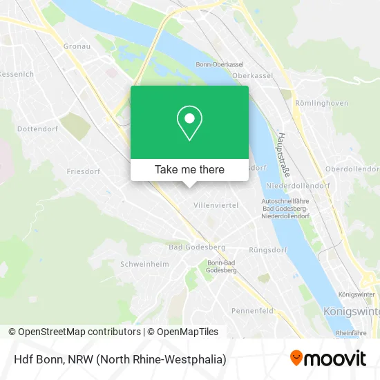 Карта Hdf Bonn