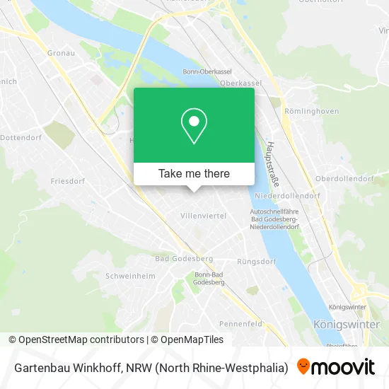Карта Gartenbau Winkhoff