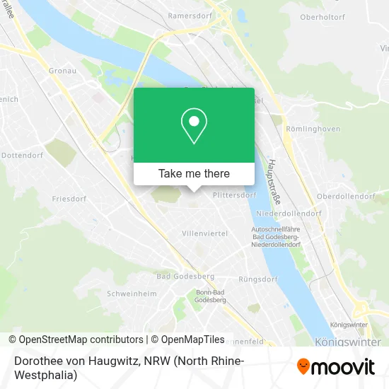 Dorothee von Haugwitz map