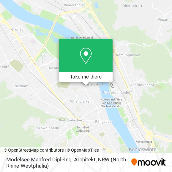 Карта Modelsee Manfred Dipl.-Ing. Architekt