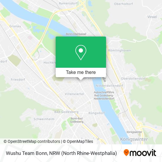 Карта Wushu Team Bonn