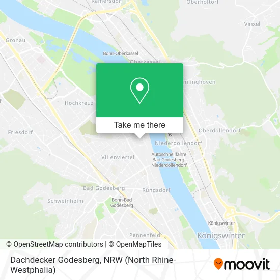 Карта Dachdecker Godesberg