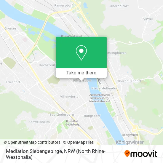 Карта Mediation Siebengebirge