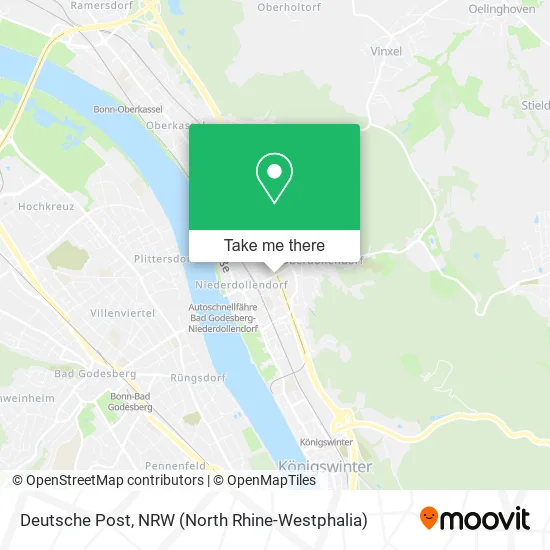 Карта Deutsche Post