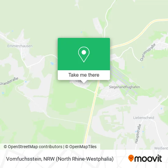 Карта Vomfuchsstein