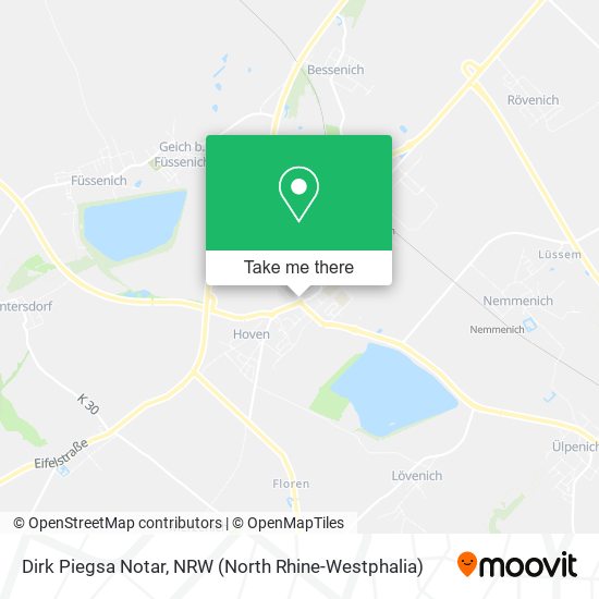 Карта Dirk Piegsa Notar