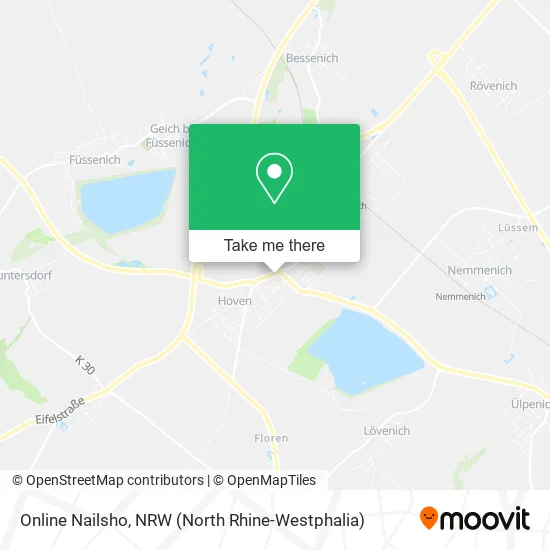 Карта Online Nailsho