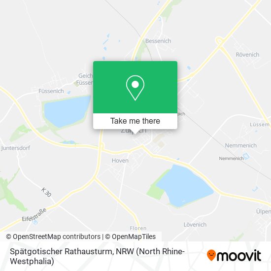 Spätgotischer Rathausturm map