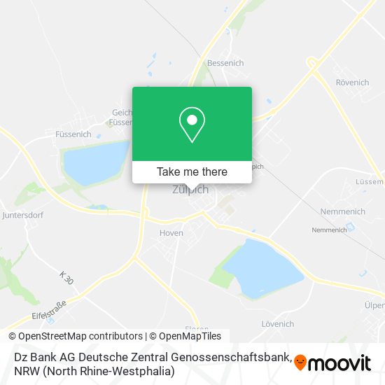 Dz Bank AG Deutsche Zentral Genossenschaftsbank map