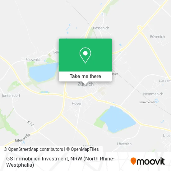 GS Immobilien Investment map