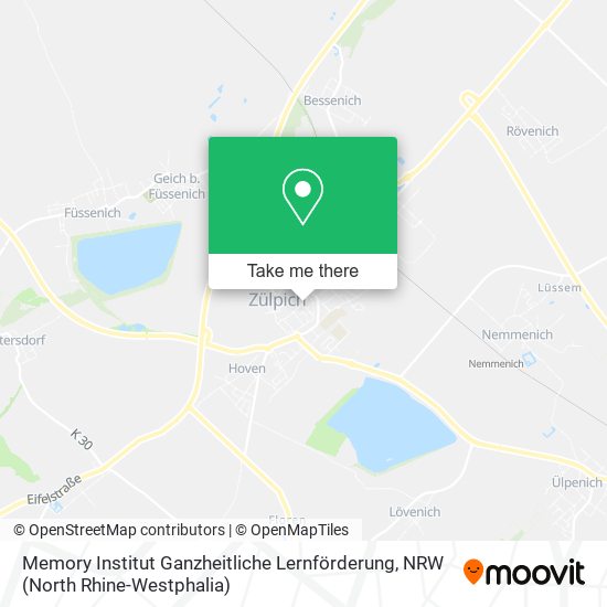 Memory Institut Ganzheitliche Lernförderung map