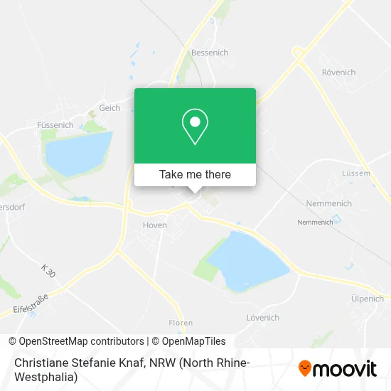 Christiane Stefanie Knaf map