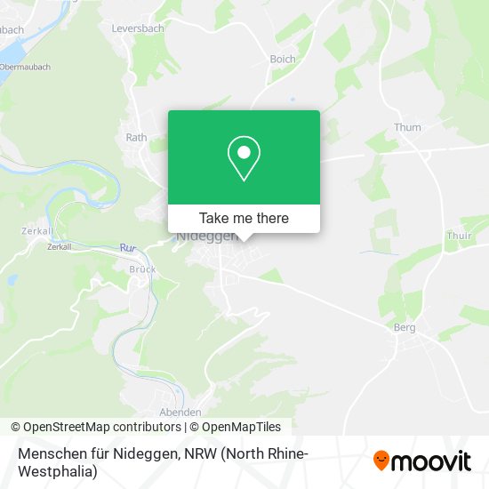 Menschen für Nideggen map