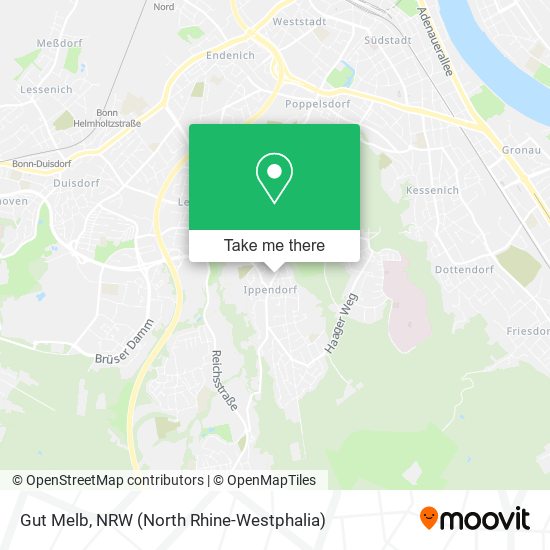 Gut Melb map