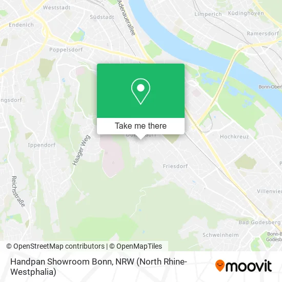 Карта Handpan Showroom Bonn