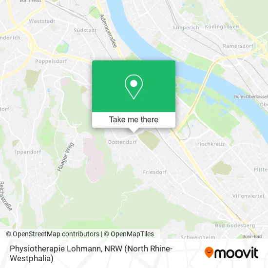 Карта Physiotherapie Lohmann