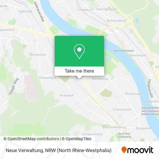 Карта Neue Verwaltung